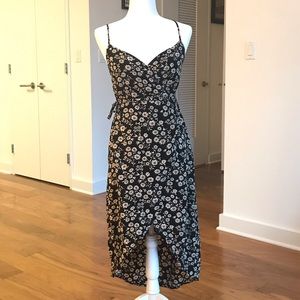 High Low Wrap Dress
